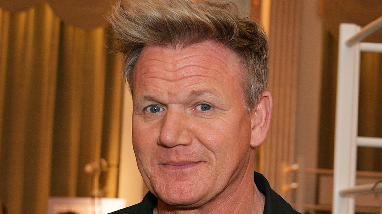 Gordon Ramsay posing at an event