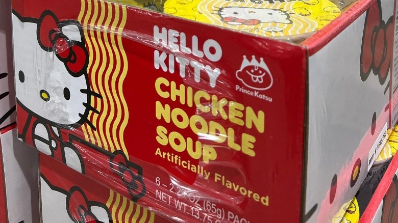 Hello Kitty Noodle Soup