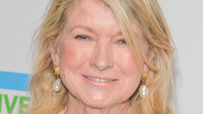 Martha Stewart smiling