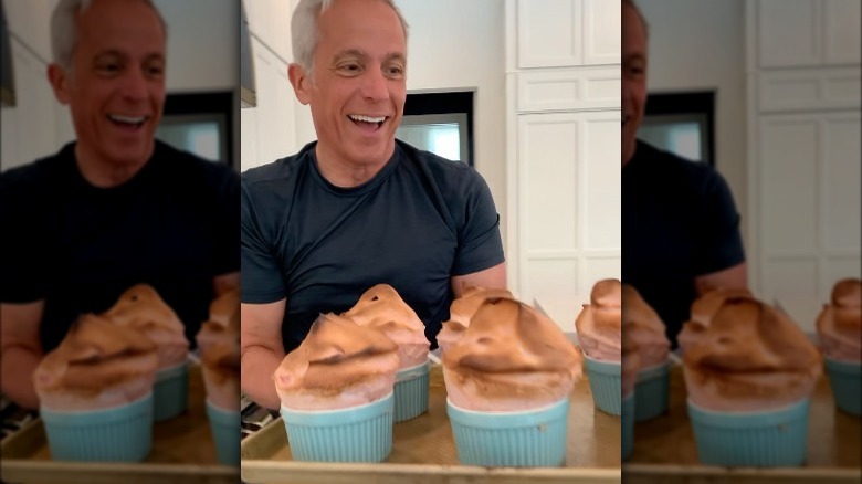 Geoffrey Zakarian strawberry souffles