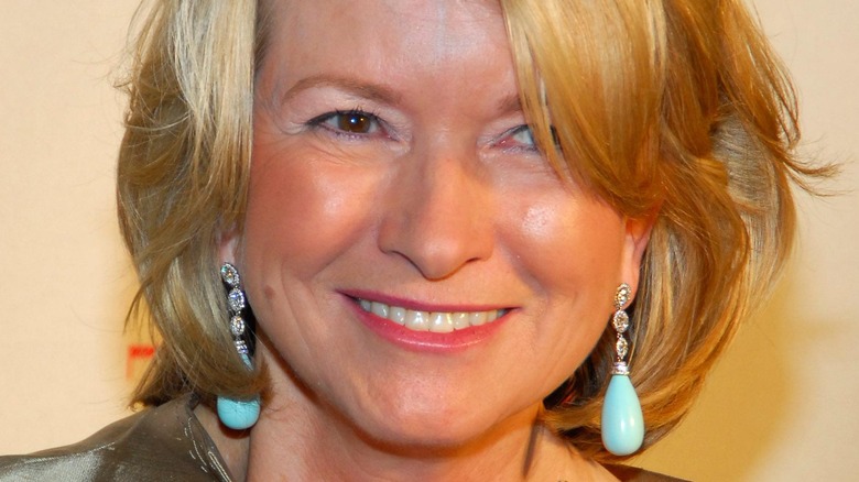 Martha Stewart smiling