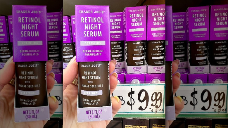Trader Joe's retinol serum