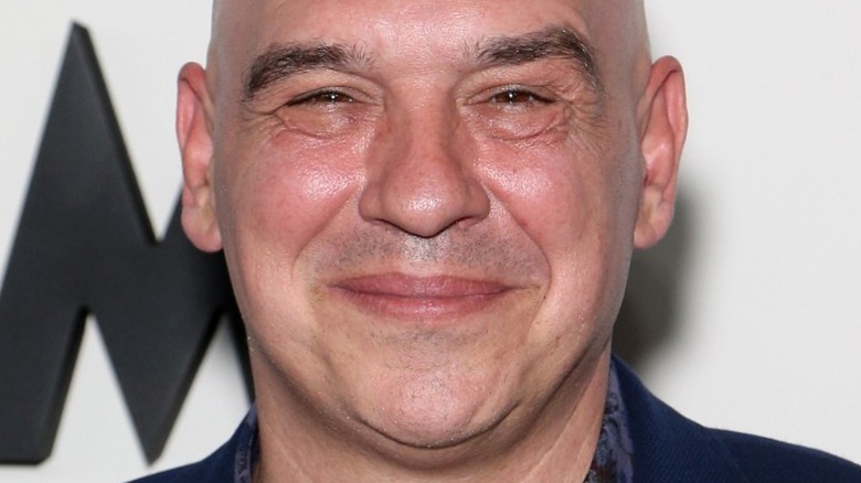 Chef Michael Symon with wide smile