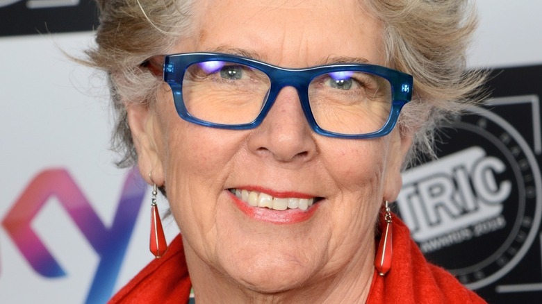 close up of Prue Leith