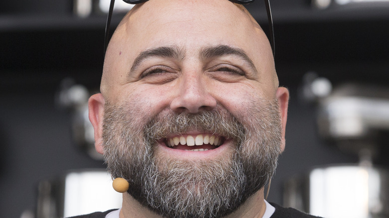 Duff Goldman in black