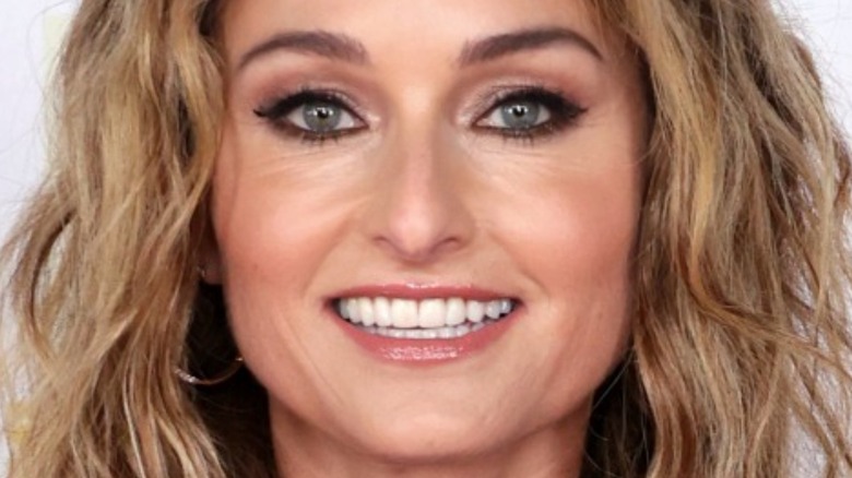 Giada De Laurentiis with full makeup and wide smile