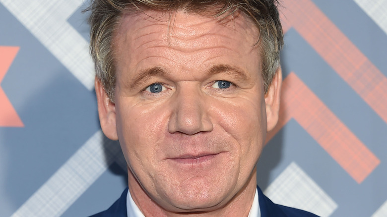 Close up of Gordon Ramsay