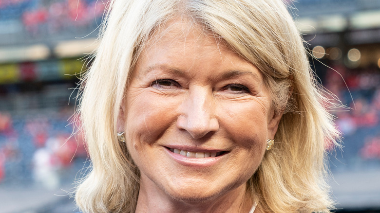 Martha Stewart smiling