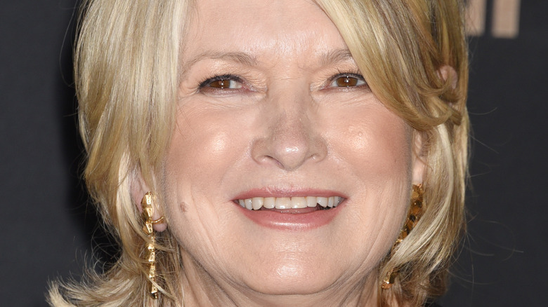 Martha Stewart smiling