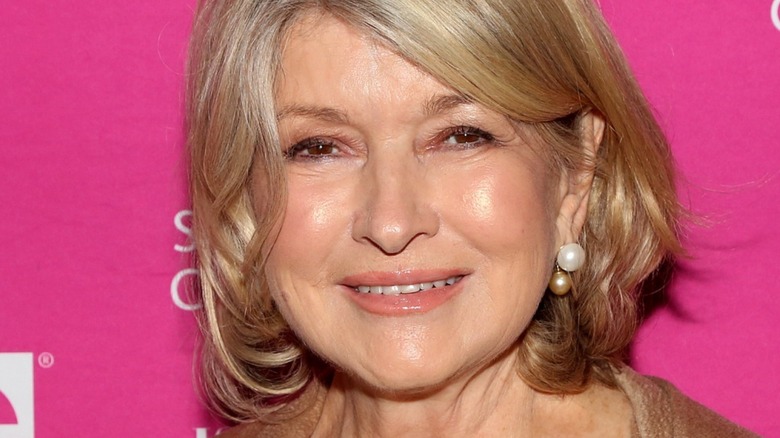 Martha Stewart smiling