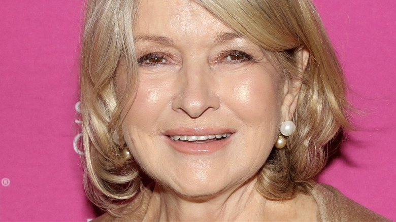 martha stewart smiling