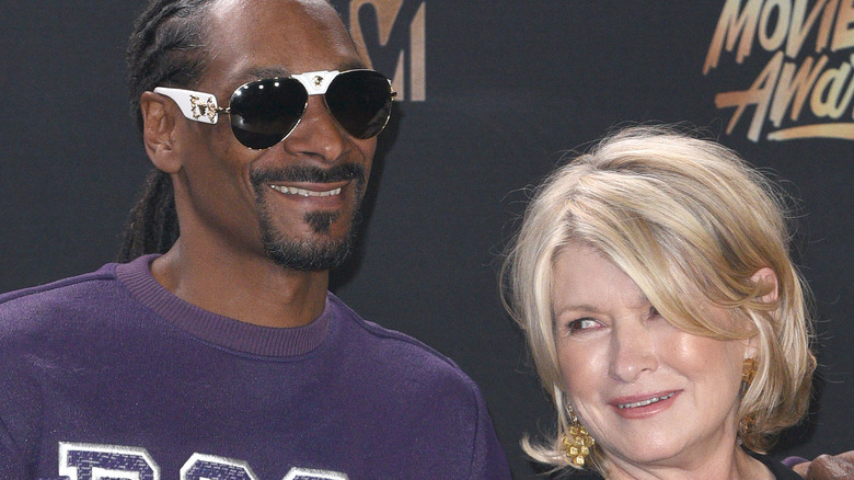 Snoop Dogg and Martha Stewart