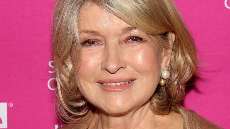 Martha Stewart smiling