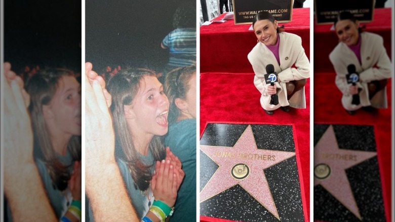 Sophie Flay at concert and walk of fame