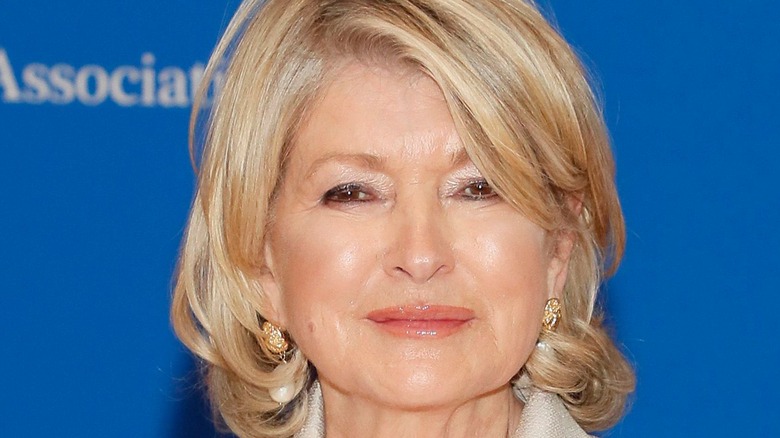 Martha Stewart at the White House Correspondents dinner.