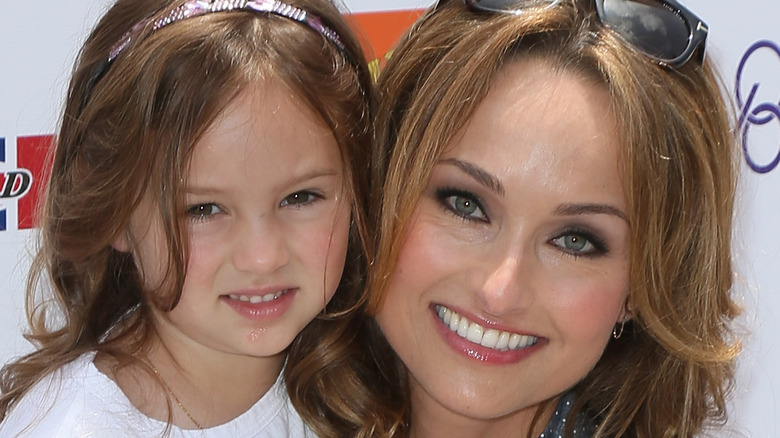 Giada De Laurentiis with her daughter Jade