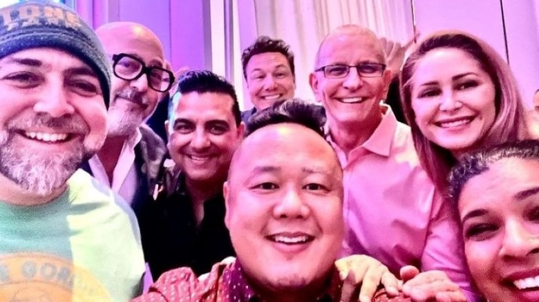 Food celeb group photo