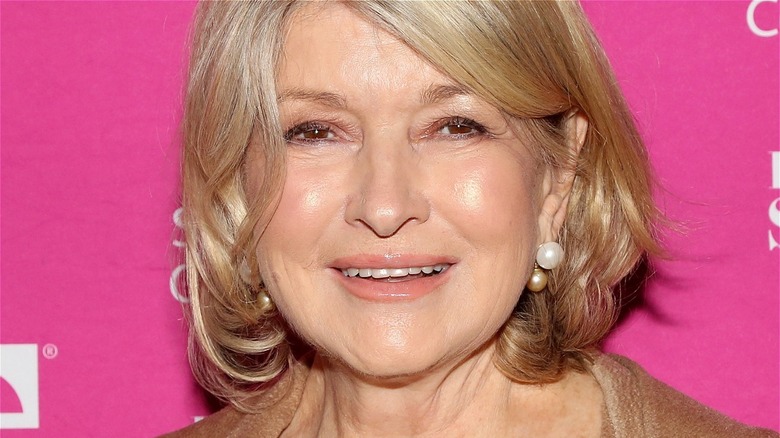 Martha Stewart smiling