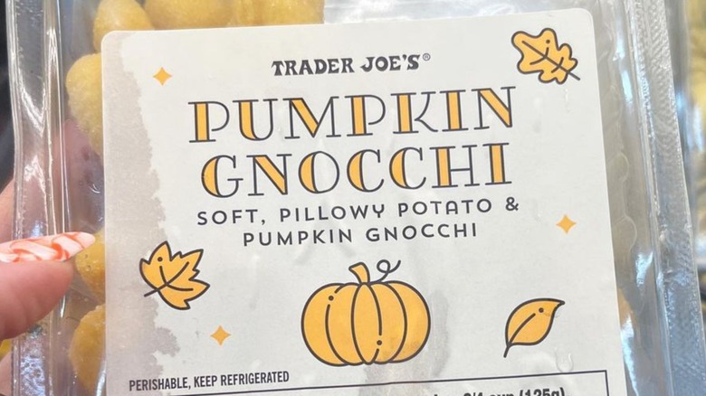 Trader Joe's pumpkin gnocchi