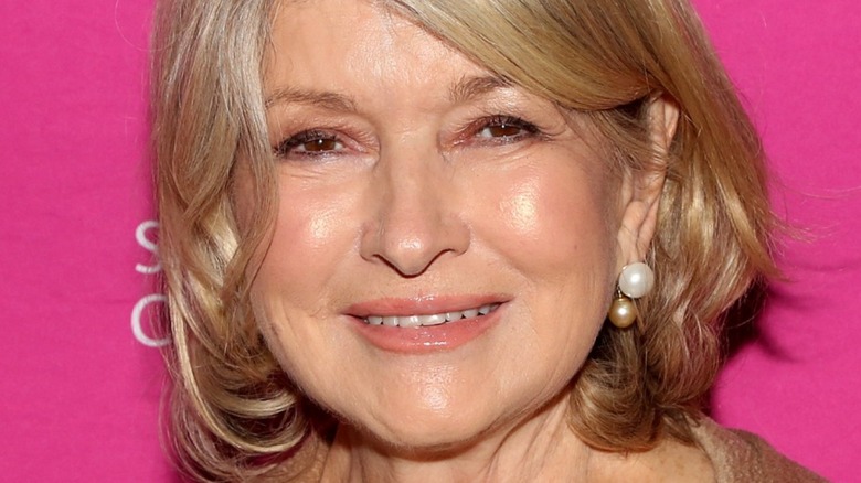 Martha Stewart close-up