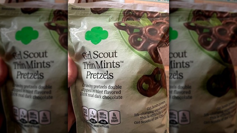 Girl Scout Thin Mint Pretzels