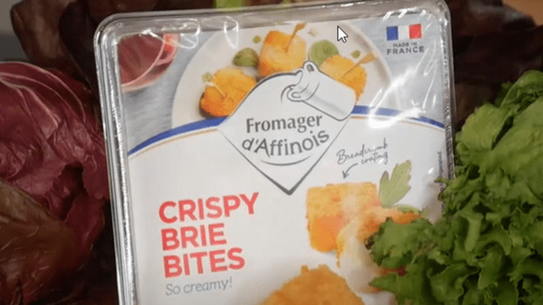 package of Crispy Brie Bites