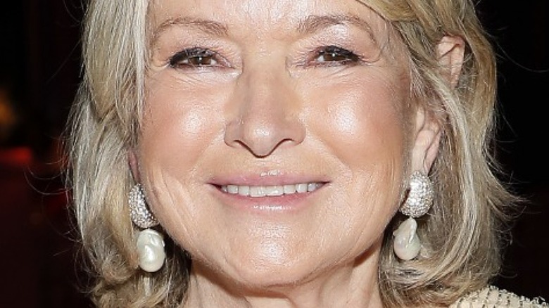 Martha Stewart smiling