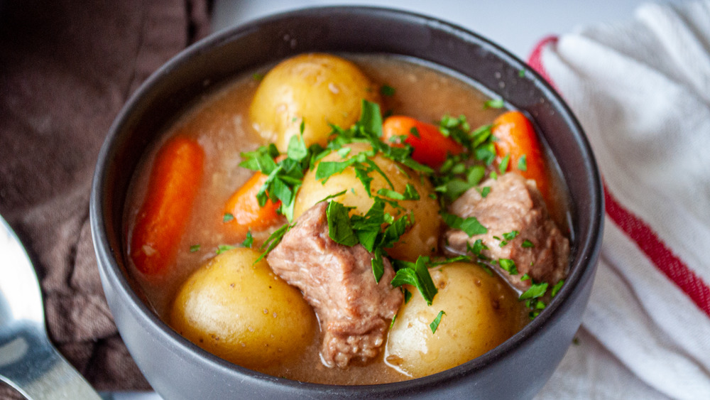 Instant Pot beef stew 