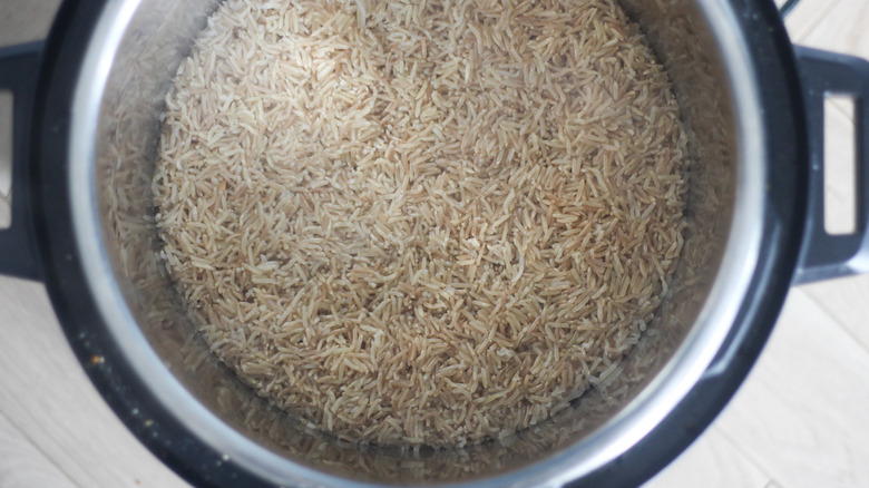 brown rice in Instant Pot