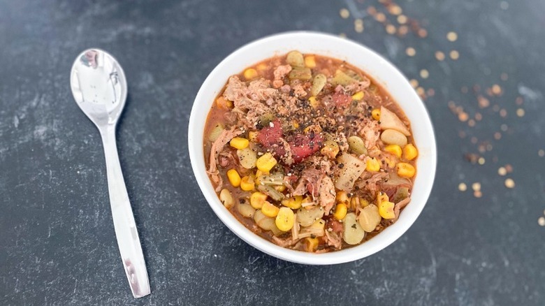 bowl of Brunswick stew