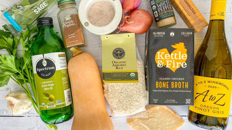 butternut squash risotto ingredients