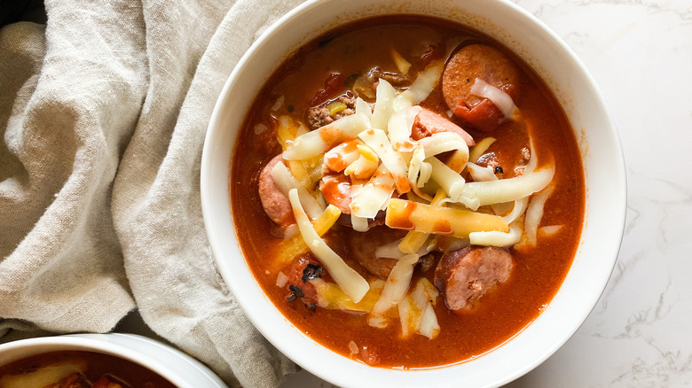 bowl of cowboy stew