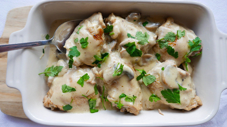 Instant Pot Creamy Garlic Chicken Recipe