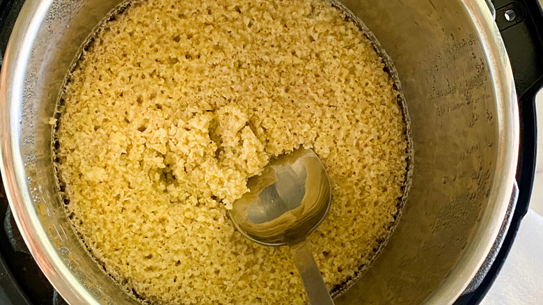 millet porridge in Instant Pot