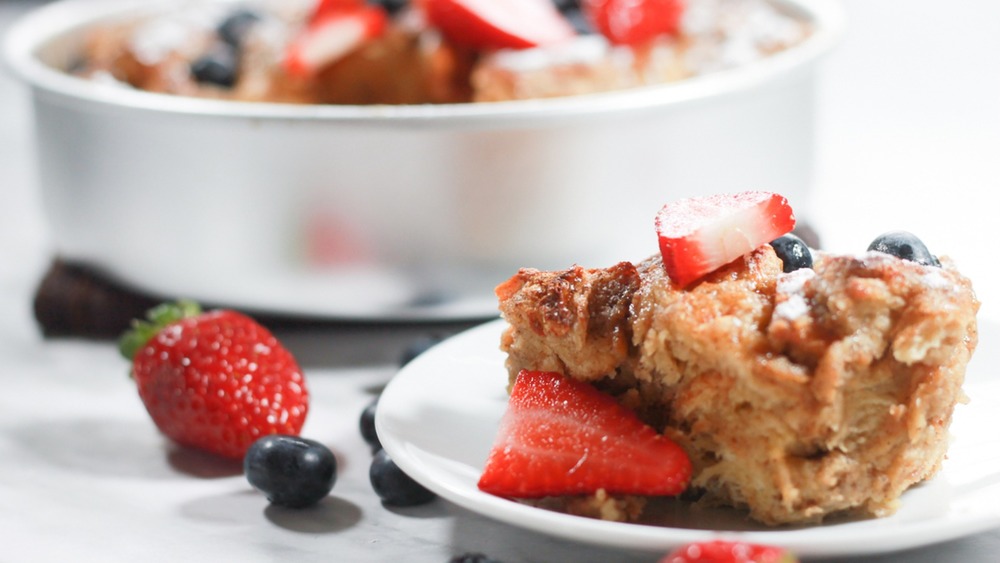 Snickerdoodle French toast casserole