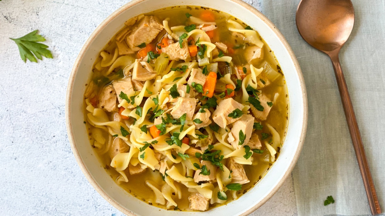 Instant Pot Turkey Soup Recipe