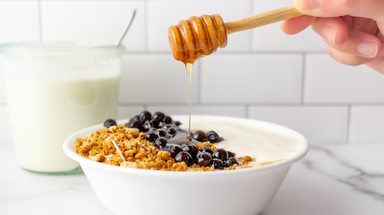 Instant Pot yogurt in bowl