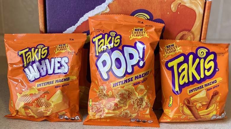 Each new Taki variety displayed