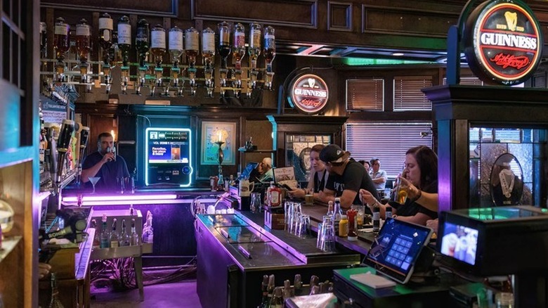 Interior of The Dublin Pub