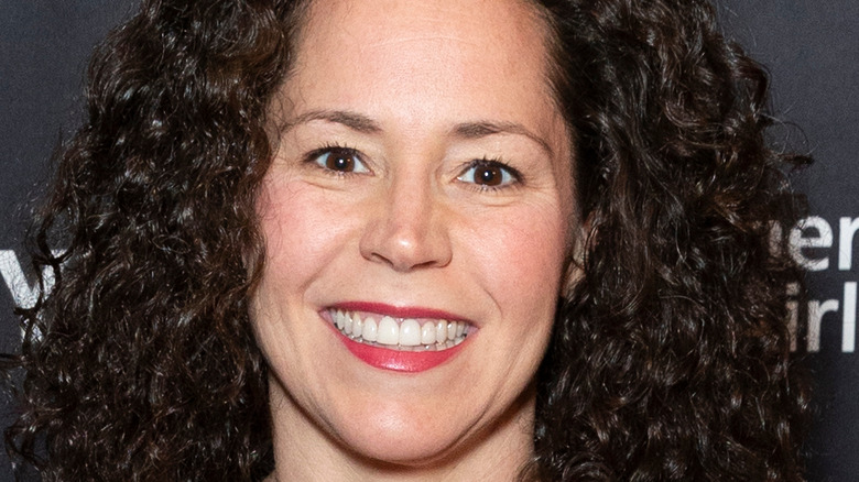 Stephanie Izard smiling at event