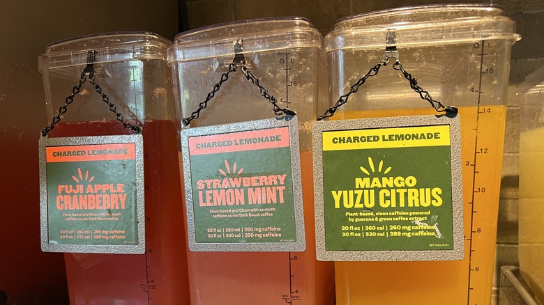 Panera's Charged Lemonades