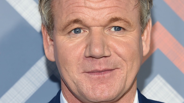 gordon ramsay smiling at event