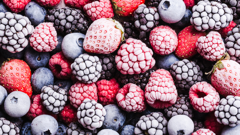 Frozen berries