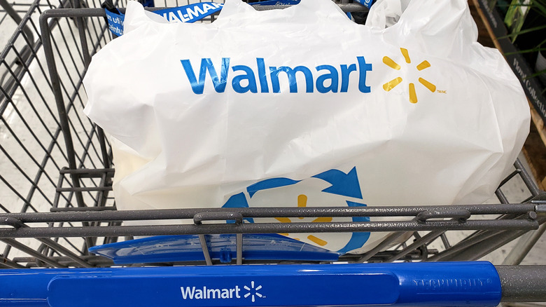 Walmart shopping cart