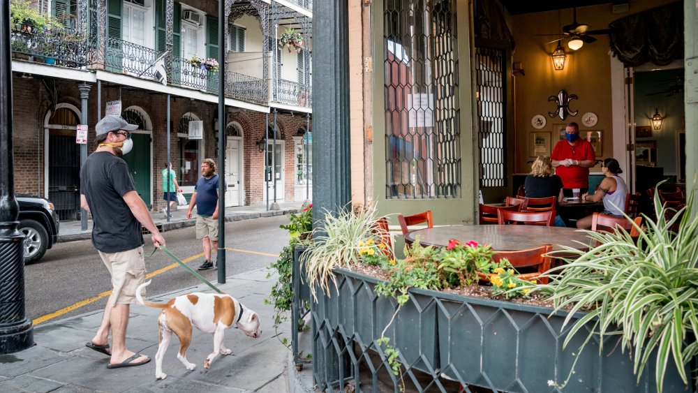 Reopened restaurant in New Orleans