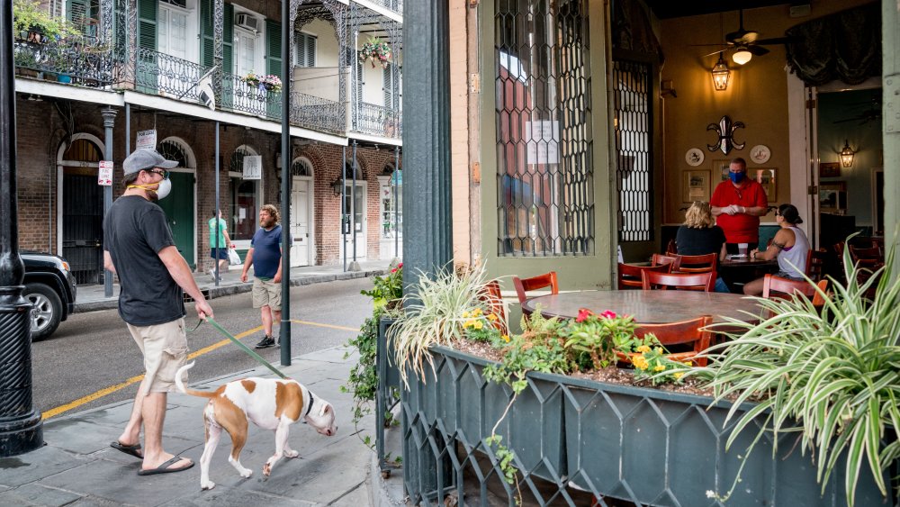 Reopened restaurant in New Orleans