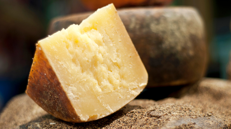 Aged Pecorino Romano cheese