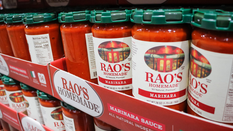 jars of rao's marinara sauce
