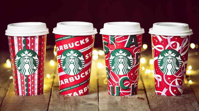 Celebrating 25 years of Starbucks (mostly) red holiday cups