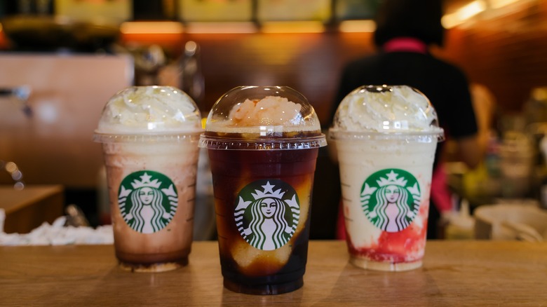 Starbucks drinks